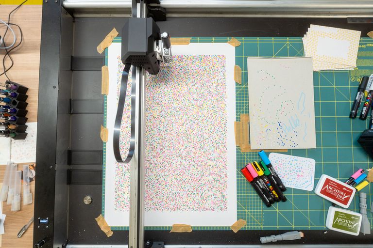 Artwork from project The Drawing Machine